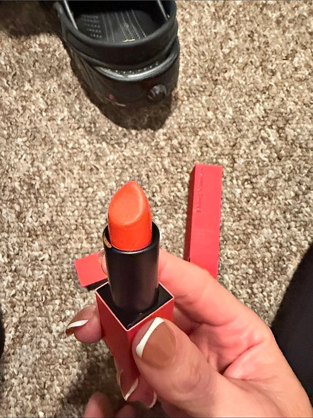Hung Vanngo on The Runway Hung Up Creamy Matte lipstick never used